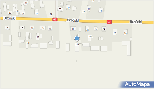 Repki, Brzóski Stanisława, ks., 18a, mapa Repki