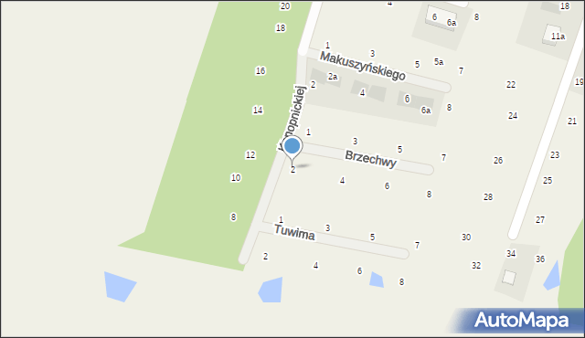 Rudunki, Brzechwy Jana, 2, mapa Rudunki