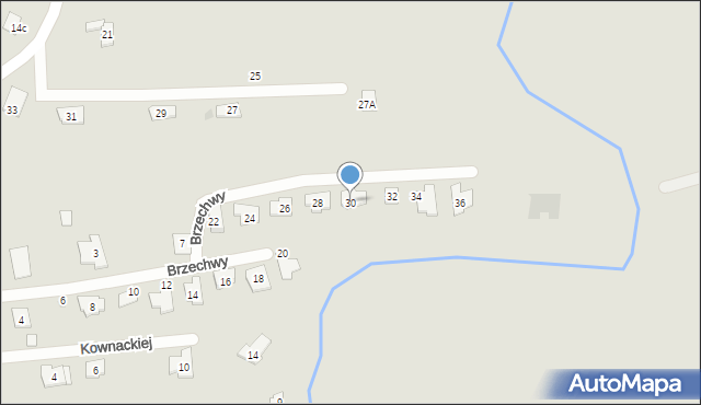 Rzeszów, Brzechwy Jana, 30, mapa Rzeszów