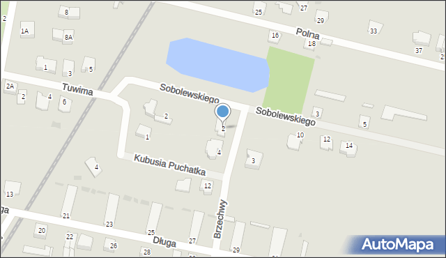 Sochaczew, Brzechwy Jana, 2, mapa Sochaczew