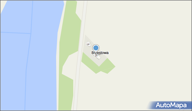 Spytkowice, Brzestowa, 16, mapa Spytkowice