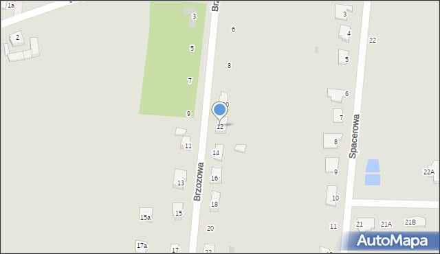 Świdwin, Brzozowa, 12, mapa Świdwin