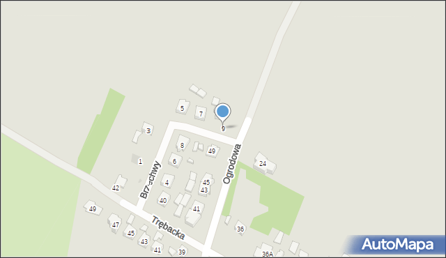 Szczebrzeszyn, Brzechwy Jana, 9, mapa Szczebrzeszyn