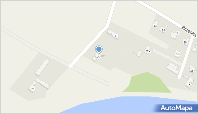 Uraz, Brzeska, 29, mapa Uraz