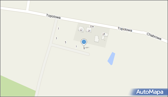 Ustarbowo, Brzozowa, 9, mapa Ustarbowo