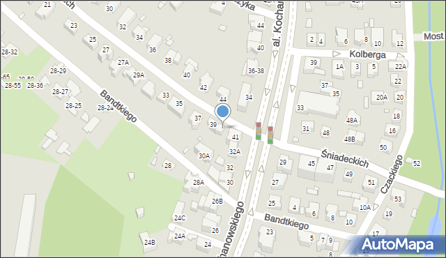 Wrocław, Braci Śniadeckich Jana i Jędrzeja, 39A, mapa Wrocławia