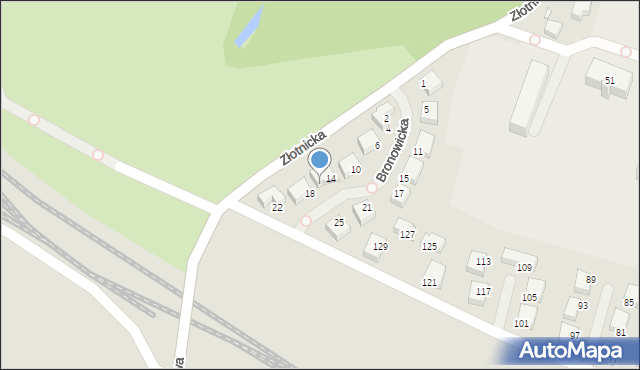 Wrocław, Bronowicka, 16, mapa Wrocławia