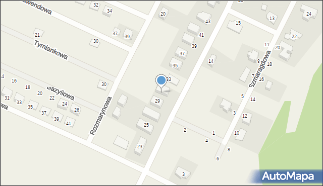 Zbrudzewo, Brylantowa, 31, mapa Zbrudzewo