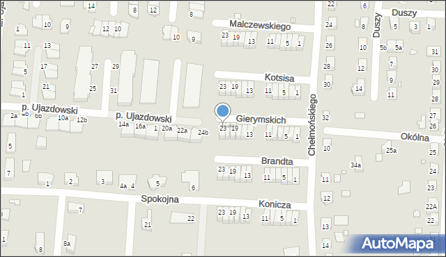 Zgorzelec, Braci Gierymskich, 23, mapa Zgorzelec