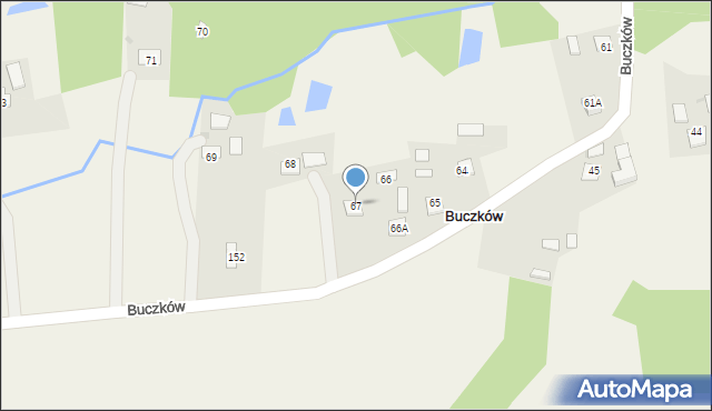 Buczków, Buczków, 67, mapa Buczków