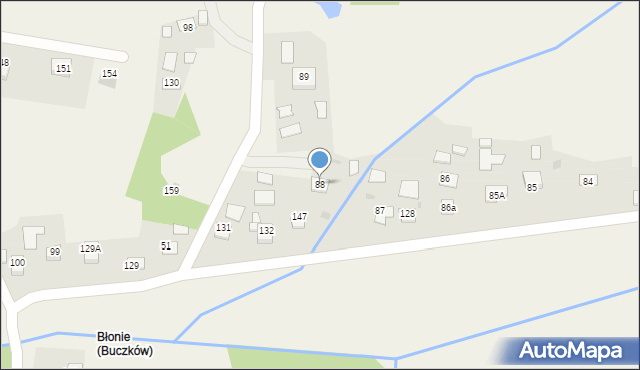 Buczków, Buczków, 88, mapa Buczków