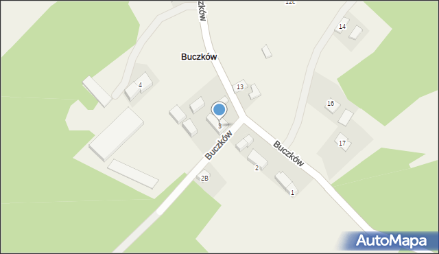 Buczków, Buczków, 3, mapa Buczków