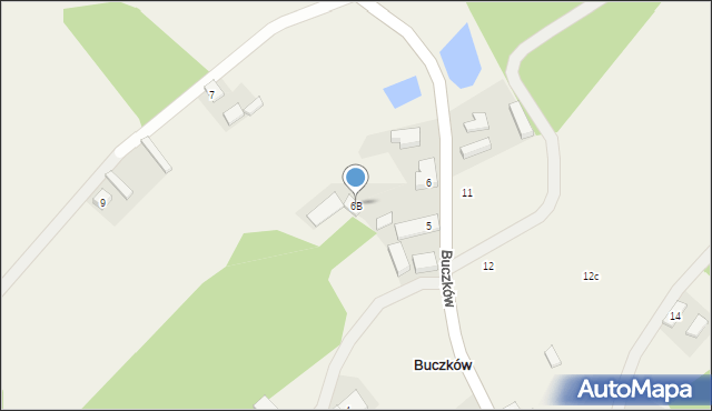 Buczków, Buczków, 6B, mapa Buczków