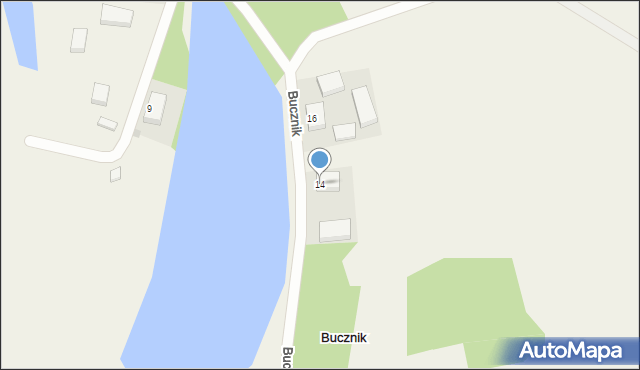 Bucznik, Bucznik, 14, mapa Bucznik