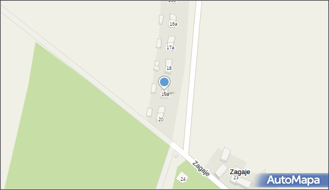 Buczyna, Buczyna, 19a, mapa Buczyna