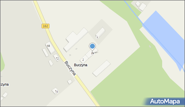 Buczyna, Buczyna, 2a, mapa Buczyna