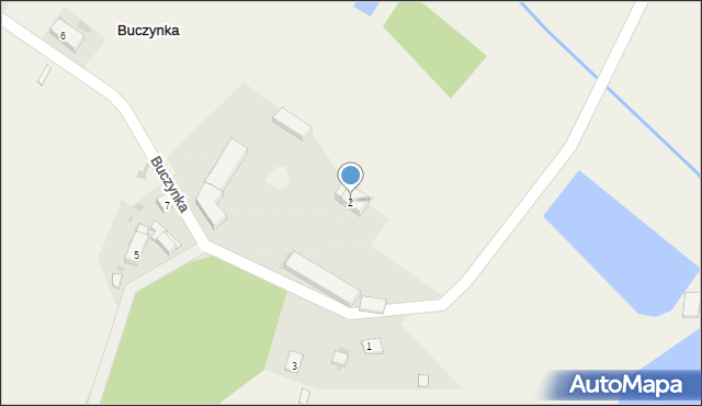 Buczynka, Buczynka, 2, mapa Buczynka