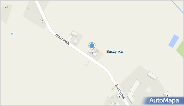 Buczynka, Buczynka, 6, mapa Buczynka