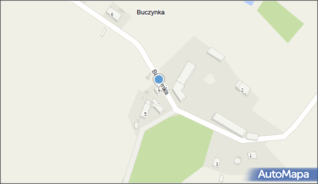 Buczynka, Buczynka, 7, mapa Buczynka