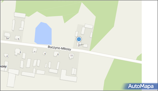 Buczyno-Mikosy, Buczyno-Mikosy, 10, mapa Buczyno-Mikosy