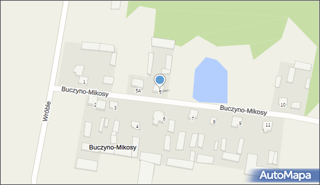 Buczyno-Mikosy, Buczyno-Mikosy, 5, mapa Buczyno-Mikosy