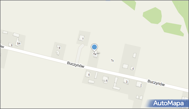 Buczynów, Buczynów, 7A, mapa Buczynów