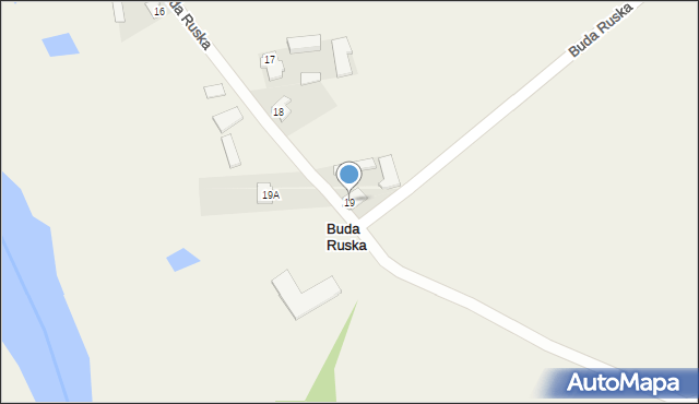 Buda Ruska, Buda Ruska, 19, mapa Buda Ruska