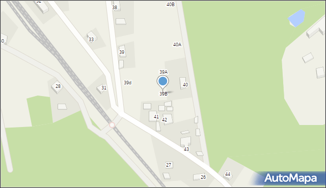 Budachów, Budachów, 39B, mapa Budachów