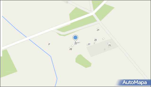 Budy Iłowskie, Budy Iłowskie, 2D, mapa Budy Iłowskie