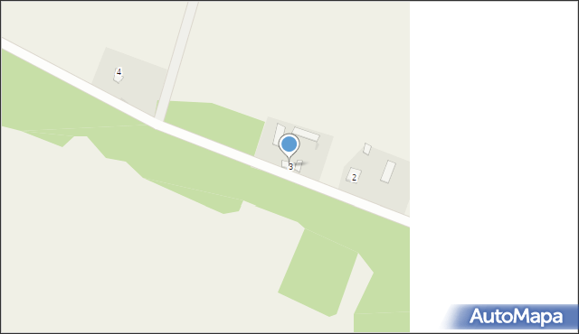 Budy Koziebrodzkie, Budy Koziebrodzkie, 3, mapa Budy Koziebrodzkie