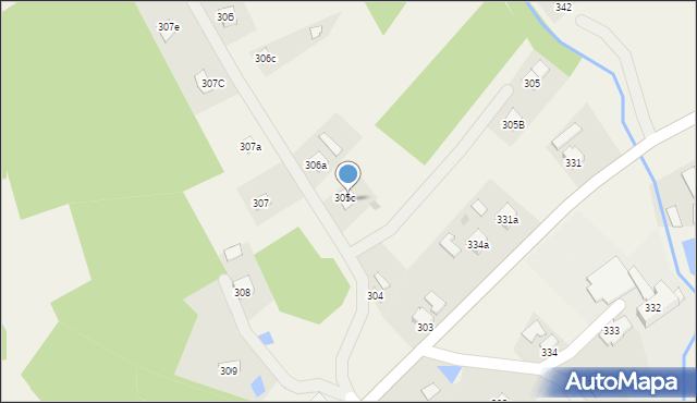 Budy Łańcuckie, Budy Łańcuckie, 311, mapa Budy Łańcuckie