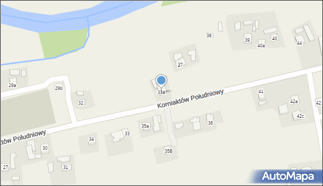 Budy Łańcuckie, Budy Łańcuckie, 33a, mapa Budy Łańcuckie