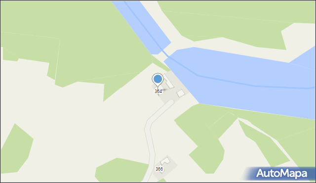 Budy Łańcuckie, Budy Łańcuckie, 364, mapa Budy Łańcuckie