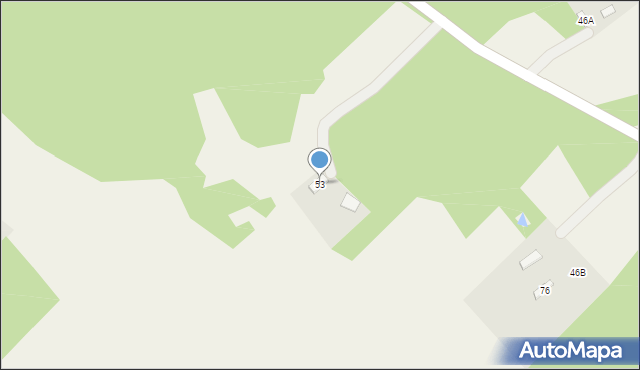 Budy Michałowskie, Budy Michałowskie, 53, mapa Budy Michałowskie