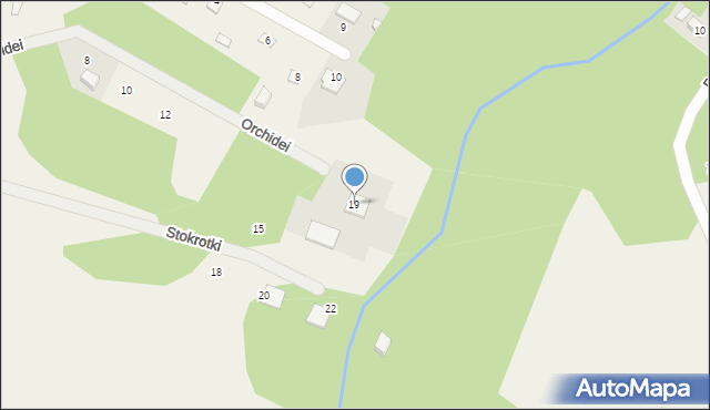 Budy Mszczonowskie, Budy Mszczonowskie, 19, mapa Budy Mszczonowskie