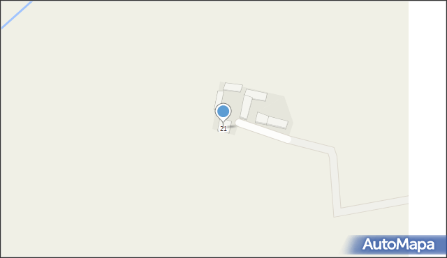 Budy Sułkowskie, Budy Sułkowskie, 21, mapa Budy Sułkowskie