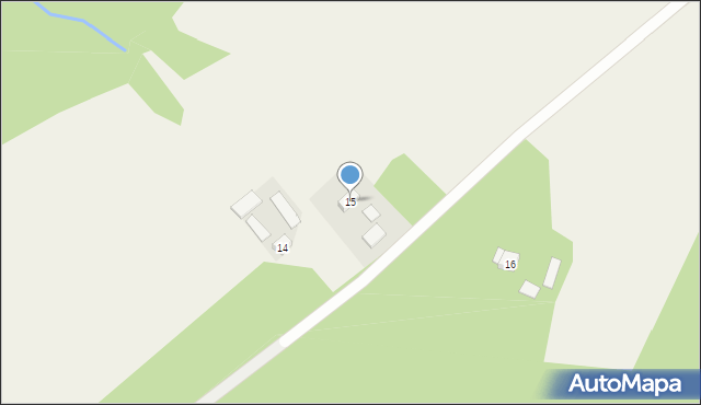 Budy Wolskie, Budy Wolskie, 15, mapa Budy Wolskie