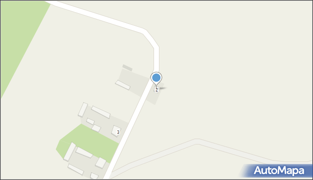 Budy Żelazne, Budy Żelazne, 2, mapa Budy Żelazne