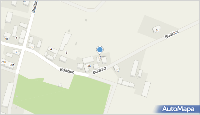 Budzicz, Budzicz, 2, mapa Budzicz