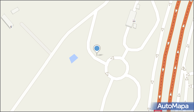 Budzisko, Budzisko, 5, mapa Budzisko