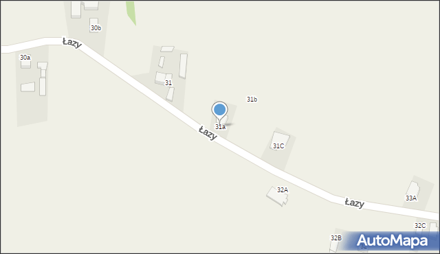 Budzisław Górny, Budzisław Górny, 31a, mapa Budzisław Górny