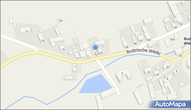 Budziszów Wielki, Budziszów Wielki, 71, mapa Budziszów Wielki