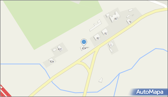 Budziszów Wielki, Budziszów Wielki, 82A, mapa Budziszów Wielki