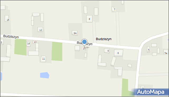 Budziszyn, Budziszyn, 10, mapa Budziszyn