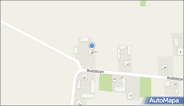 Budziszyn, Budziszyn, 16, mapa Budziszyn