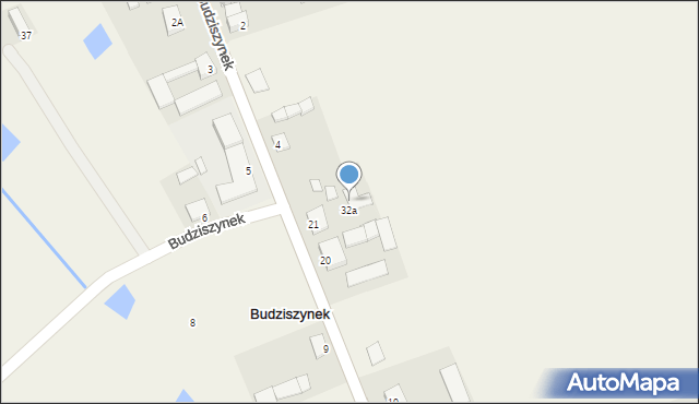 Budziszynek, Budziszynek, 7, mapa Budziszynek