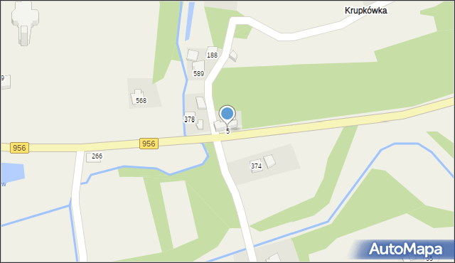 Budzów, Budzów, 5, mapa Budzów