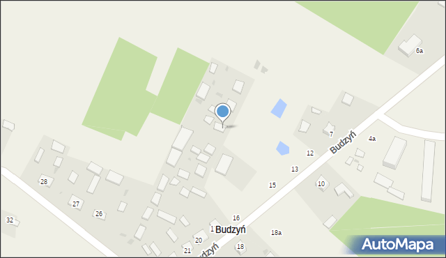 Budzyń, Budzyń, 14, mapa Budzyń