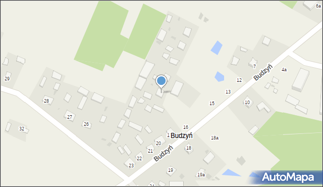 Budzyń, Budzyń, 16, mapa Budzyń