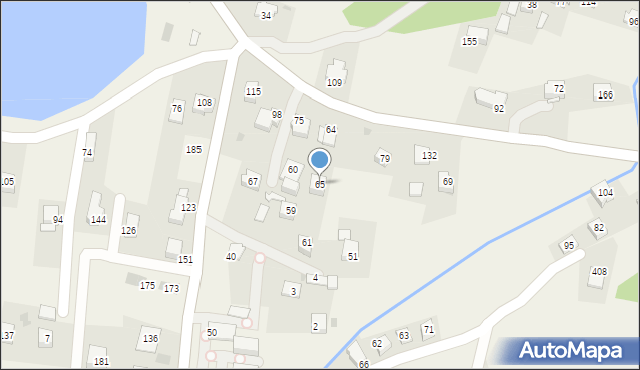 Budzyń, Budzyń, 65, mapa Budzyń